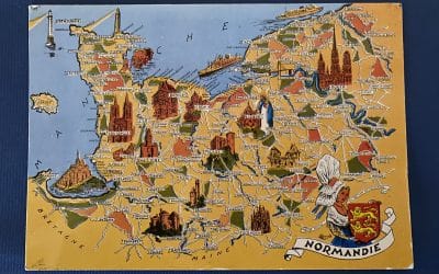 Old Normandy, Vintage Postcard
